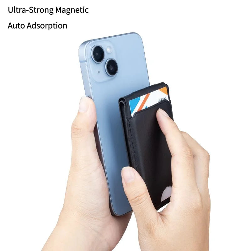 3 in 1 Foldable Phone Stand Wireless Charger with Card Holder Fast Charging Station