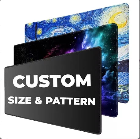 Fast 15W Wireless Charging Desk Mat with Wrist Rest Cartoon Design Leather Waterproof