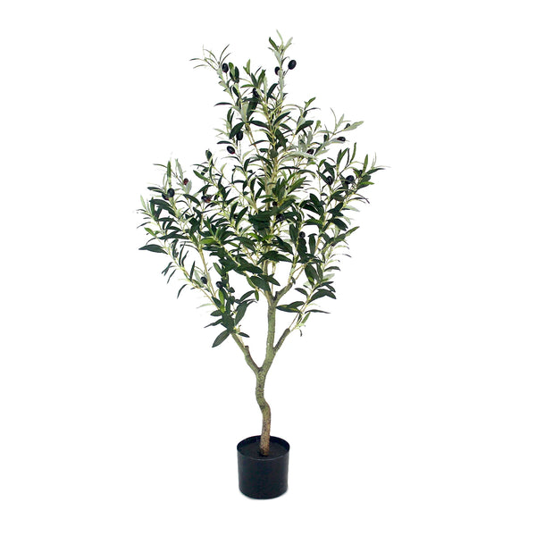 120CM Artificial Olive Tree-Realistic Water Resistant Outdoor & Indoor Plant