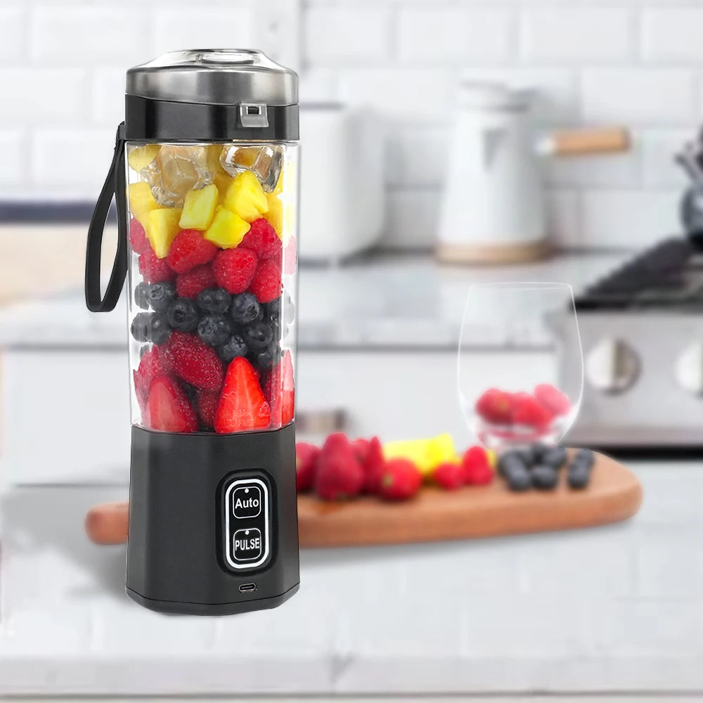 New Personal Blender For Shakes And Smoothies Leakproof-Lid USB Rechargeable 360W