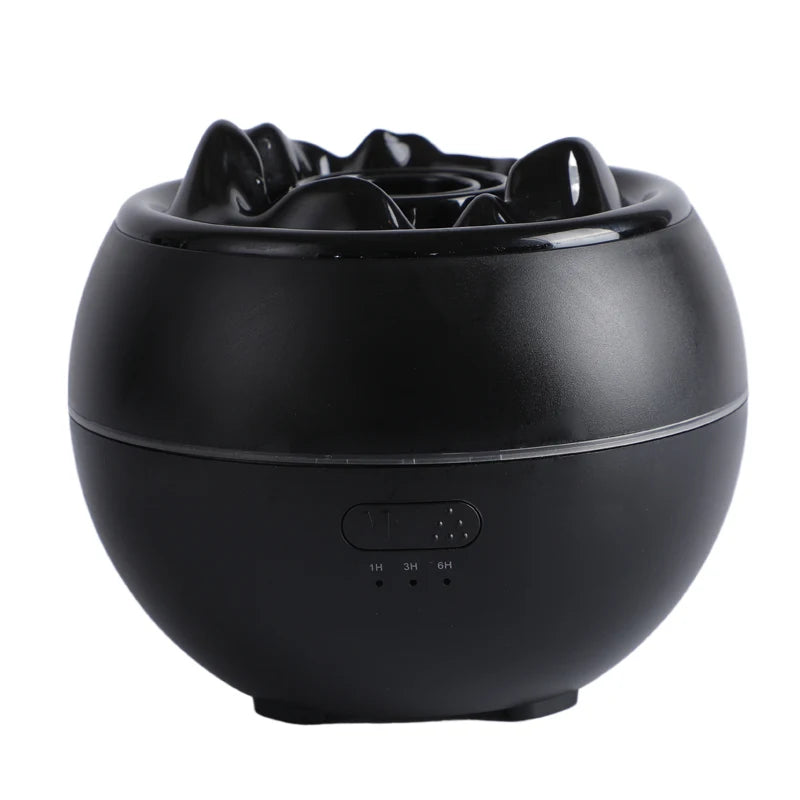 Volcano Flame Aroma Diffuser Simulation Fire Ultrasonic Cool Mist Humidifier USB Colorful