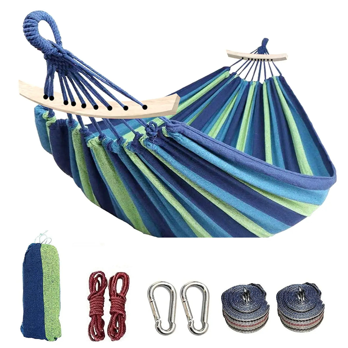Customized Portable Hammock Outdoor Hiking Ultralight Single Double Hammock Chair Hanging