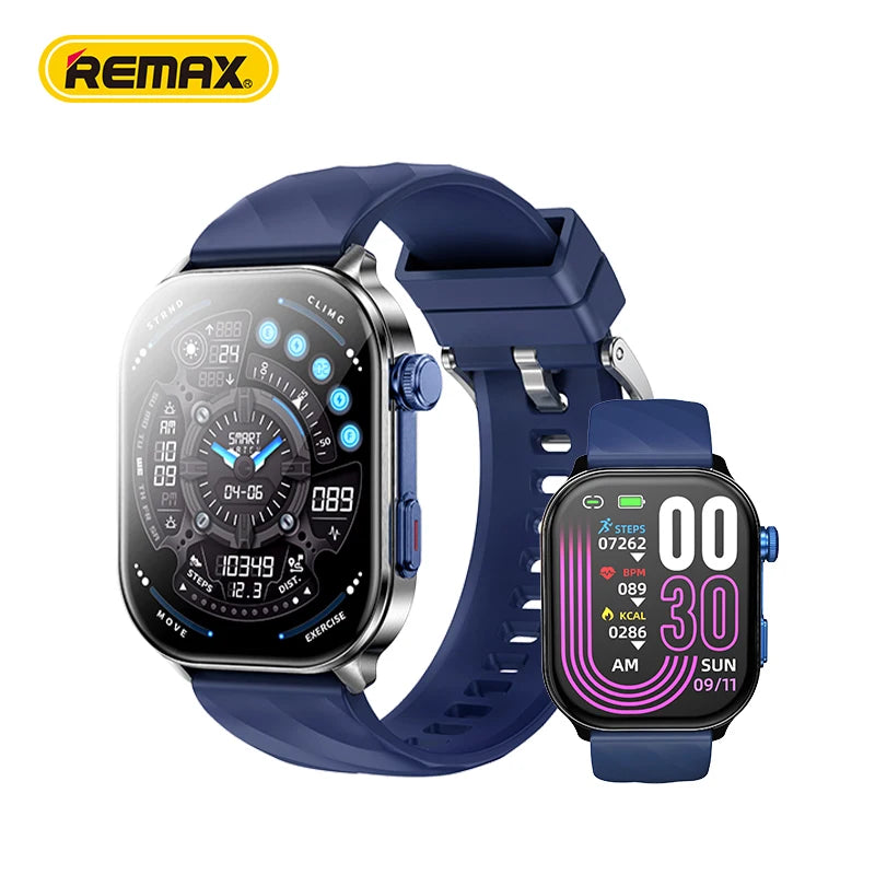 AMOLED Smart Watch with 2.04 Inch Touch Screen, IP68 Waterproof Fitness Tracker