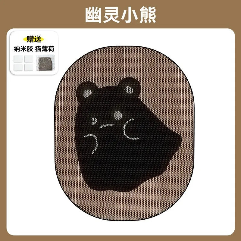 Vertical Cat Scratcher Wood & Corrugated Paper Eco-Friendly Luxury Wear-Resistant Pet Toy