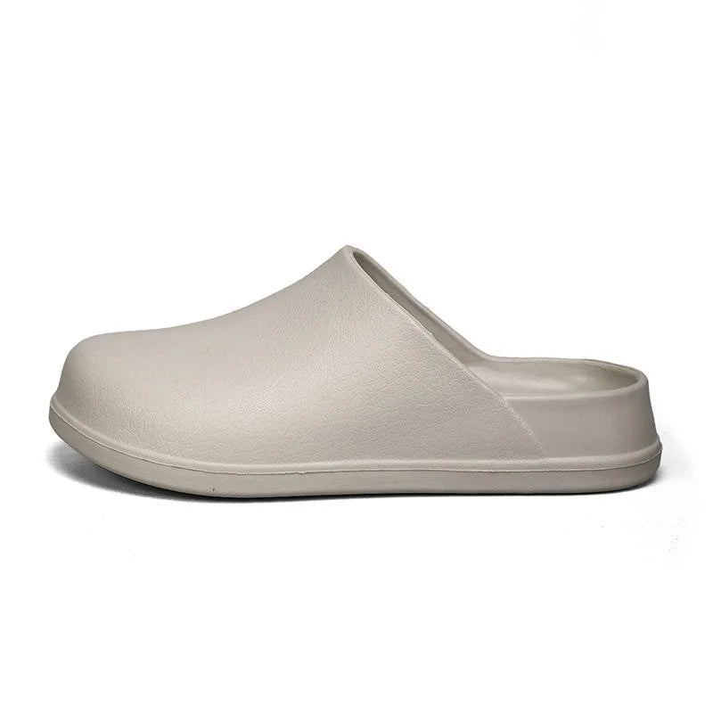 Unisex Waterproof EVA Cloud Slides, Non-Slip Platform Mules for Indoor Outdoor Summer Wear
