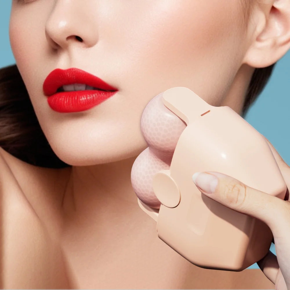 2-in-1 Silicone Ice Roller for Cooling Face and Body Massage