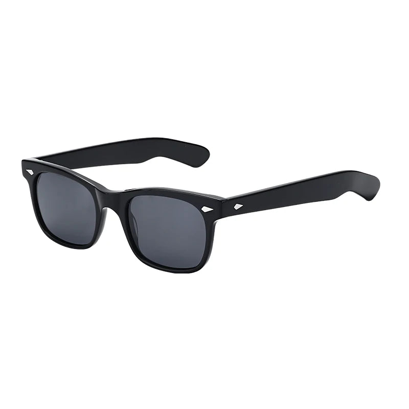 Designer Polarized Sunglasses Unisex Brand Acetate Full Rim Frame UV400 Lenses Travel