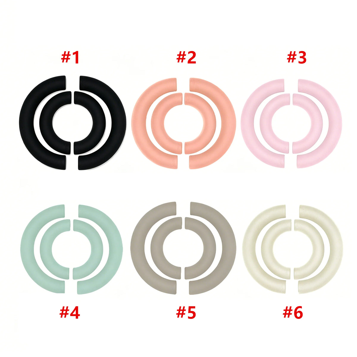 Ergonomic Durable Wave Bar Pilates Kit Silicone Non-Slip Pilates Ring Core Workouts