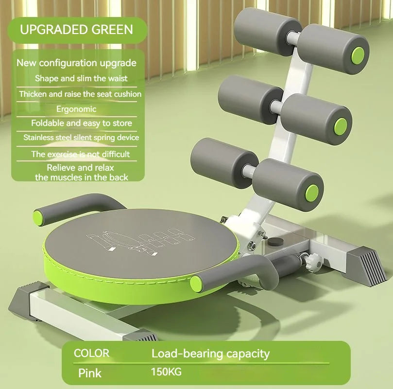 360° Rotating and Twisting the Waist Abdominal Roller With Knee Mat for Muscle Volume
