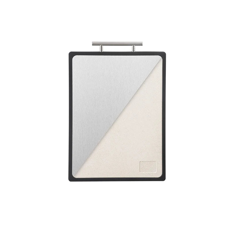Titanium Kitchen'S Dual-Sided Anti-Mildew Antibacterial Cutting Board Pure Titanium Wheat