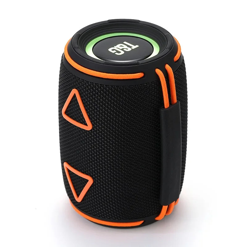 TG657mini Portable Loudspeaker Wireless BT Speaker Waterproof Function Battery-Powered