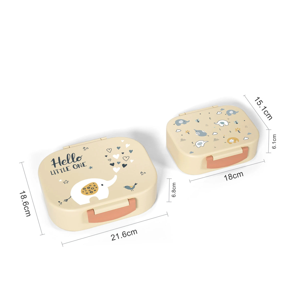 Kids Bento Box Back to School Children Food Container Lunch Box