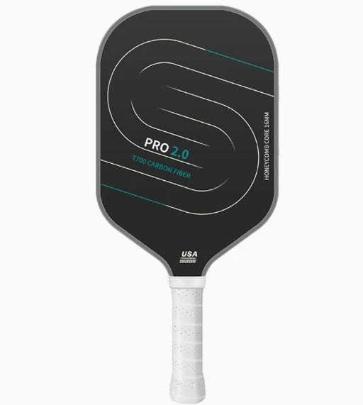 Ex161 T700 Carbon Fiber Pickleball Paddle USAPA Approved Pro Industrial Aesthetic