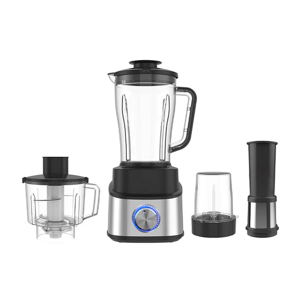 Portable Blender 4-in-1 Smoothies Maker Stainless Steel Blades 1.5L Capacity Food