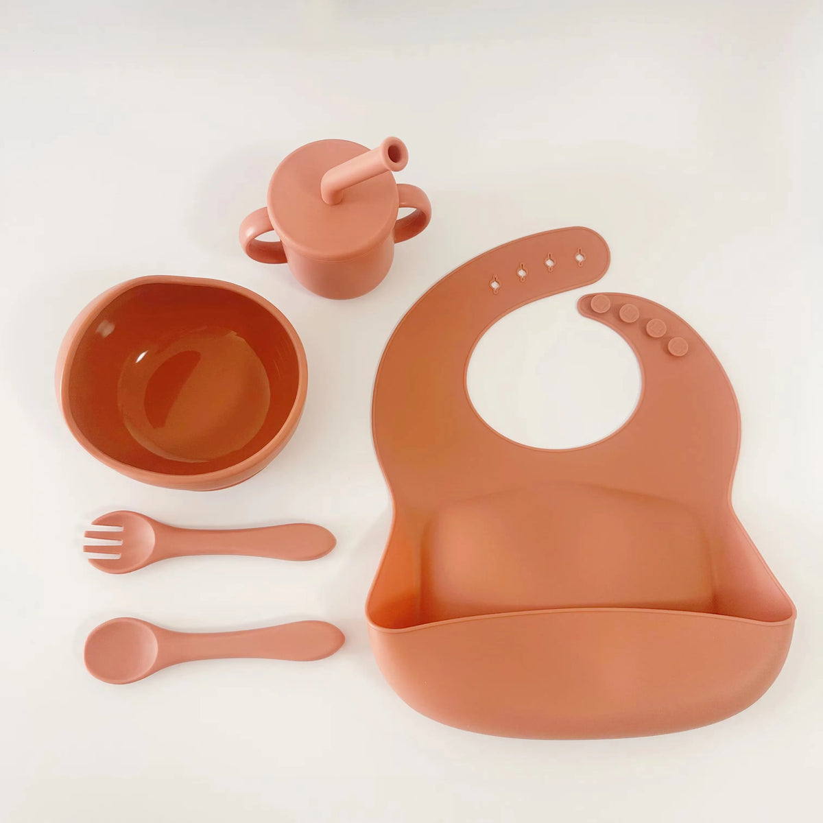 Aierdi CLASSIC Passeggino 3-in-1 Baby Feeding Set Eco-Friendly Multi Colors Food Grade