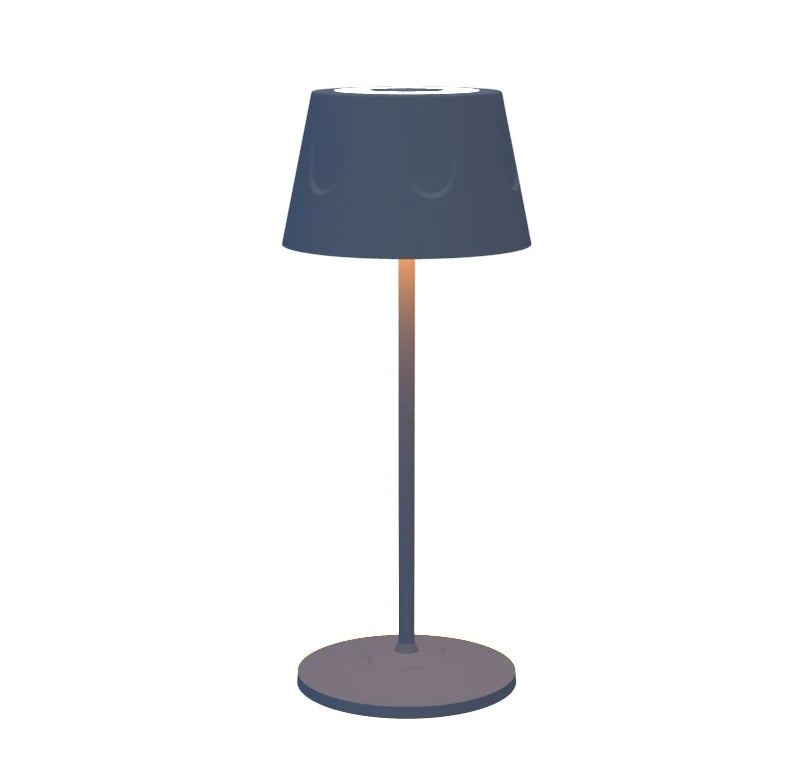 Modern Restaurant Home Decor Cordless Desk Light Luxury Rechargeable LED Table Lamp