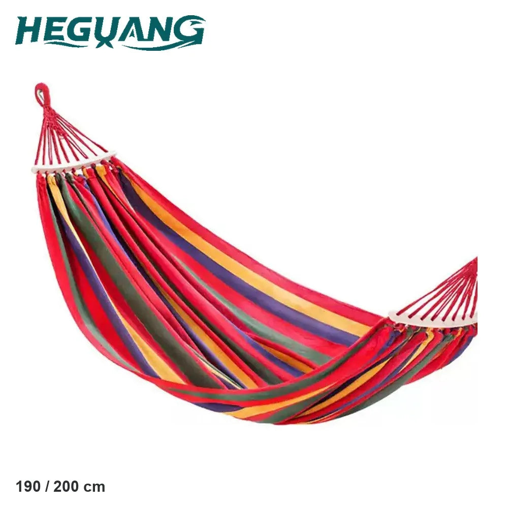 Canvas Camping Hammock 190 & 200 Cm Long, 80, 100, 150 Cm Wide, Anti-Rollover 150 Kg No