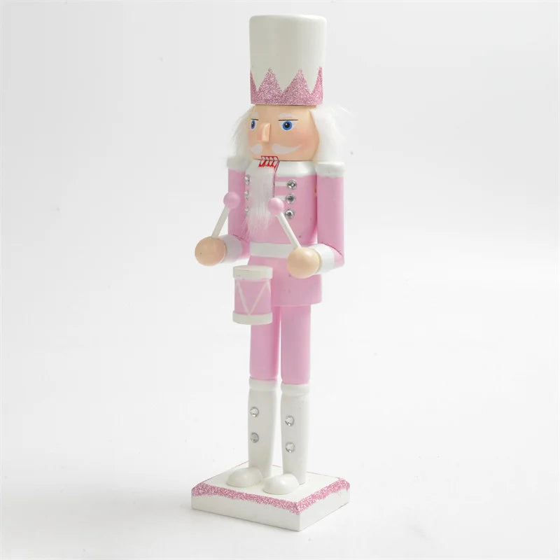 Nutcracker Wooden Puppet Desktop Decoration Ornaments Children'S Christmas Gifts Brand