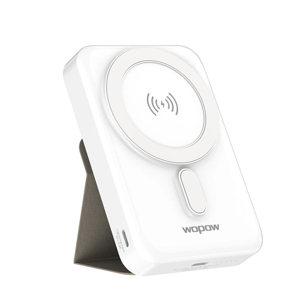 Magnetic Wireless Charging Power Bank with Bracket 10000mAh Battery Compatible for iPhone