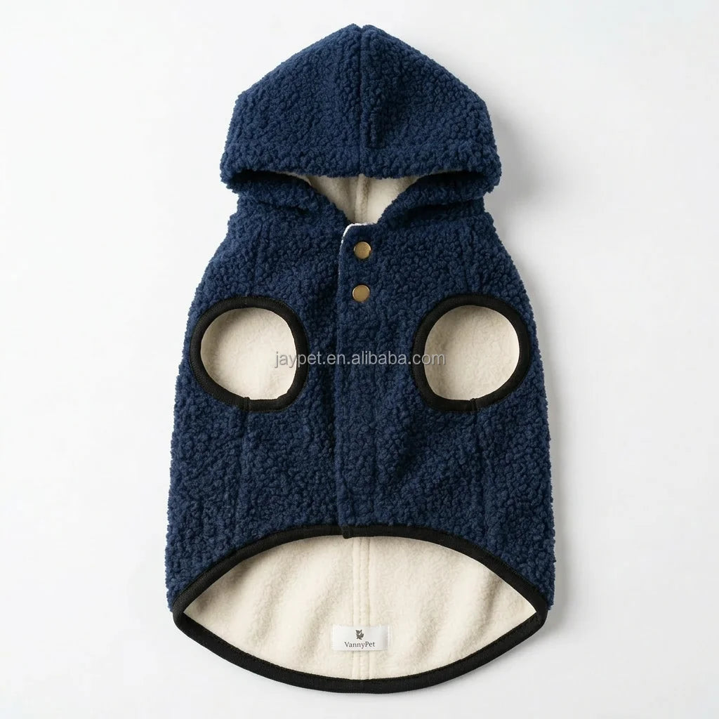 Cotton Dog Vest for Autumn and Winter, Cozy Pet Outfit
