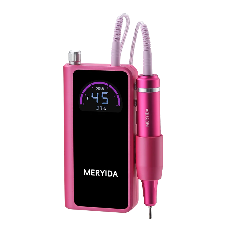 Portable USB Rechargeable Nail Drill | 45,000 RPM Brushed Motor | Professional Manicure