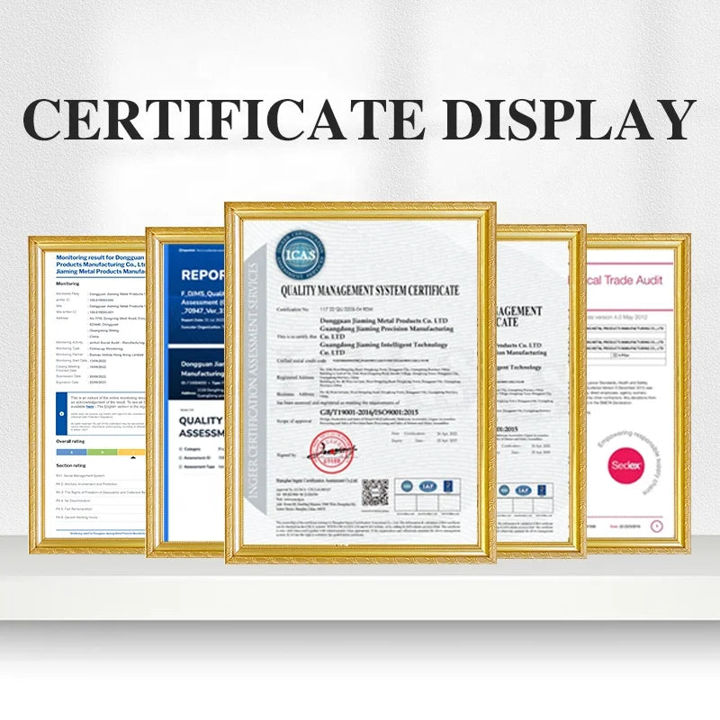 Eco-Friendly CE RoHS Certified Customizable Electroplated Double Tree Shaped Zinc Alloy