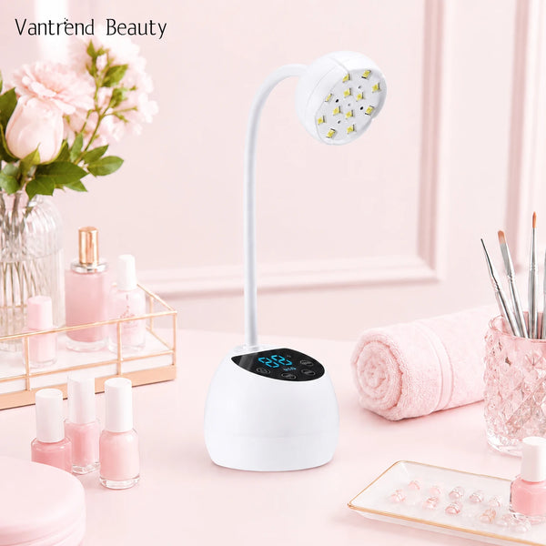 Vantrend Beauty High Power 36W Portable UV LED Nail Lamp Auto Sensor LCD Display Cordless