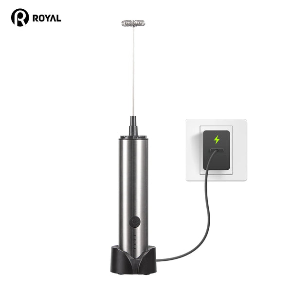 Automatic,Usb Rechargeable Milk Frother Electric Hand-Held Stainless Steel Foam Machines