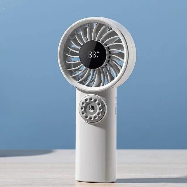 Portable Handheld Fan Usb Charging Large Wind Cooling Fan Strong Hand Held Mini Fan