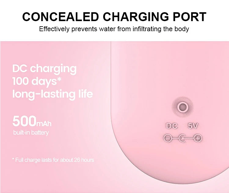 4 in 1 Silicone Facial Cleansing Brush Waterproof USB Rechargeable Electric Pore Cleaner