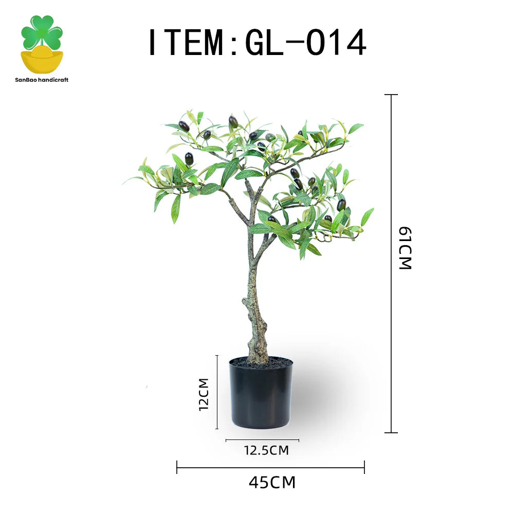 Artificial Olive Tree Potted for Garden Landscaping Decking Indoor Outdoor Home Office