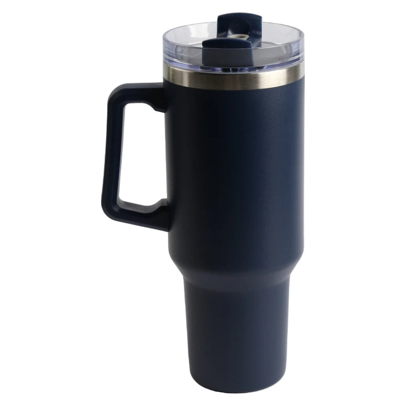 BPA Free Eco Friendly Double Walled Insulated Coffee Tea Drinking Morning Routine 40 Oz