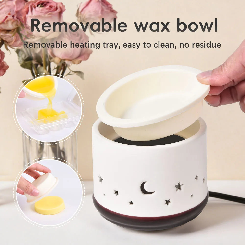 Ceramic Electric Wax Melt Warmer for Scented Wax Cubes Flameless Fragrance Warmer