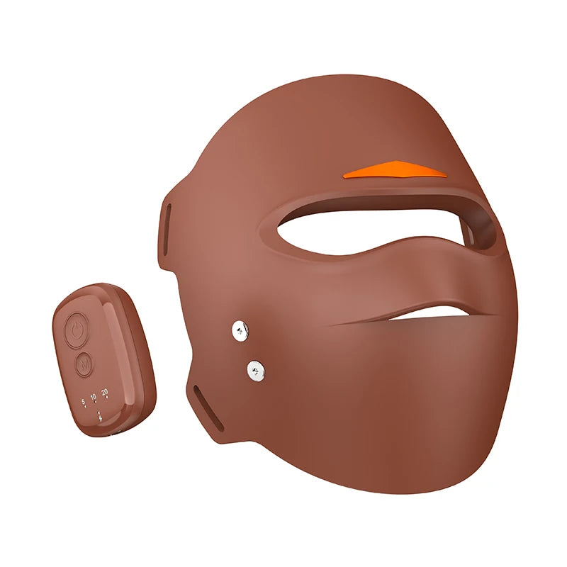 3D Ergonomic LED Face Mask with 336 LED Beads for Home Beauty Routines