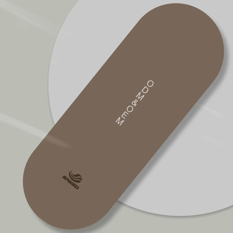 Sansd Nude Beige Color PU Travel Eco Friendly Oval Shaped Arch 5mm Duraple Workout Non