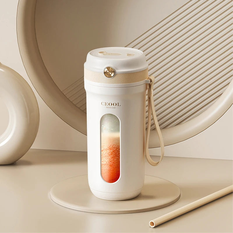 Mini Blender Portable Fruit Juicer Licuadora Portatil Usb Rechargeable Multifunctional