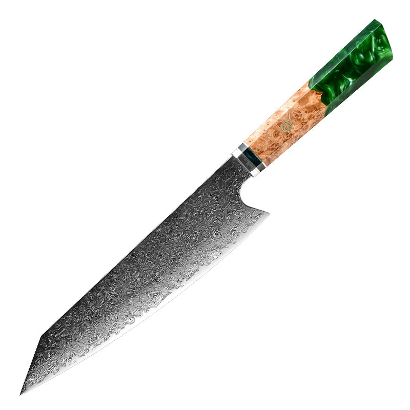 Gyuto Knife 67 Layer Japanese Damascus Steel Chef Cutting Meat Vegetable Kiritsuke Knife