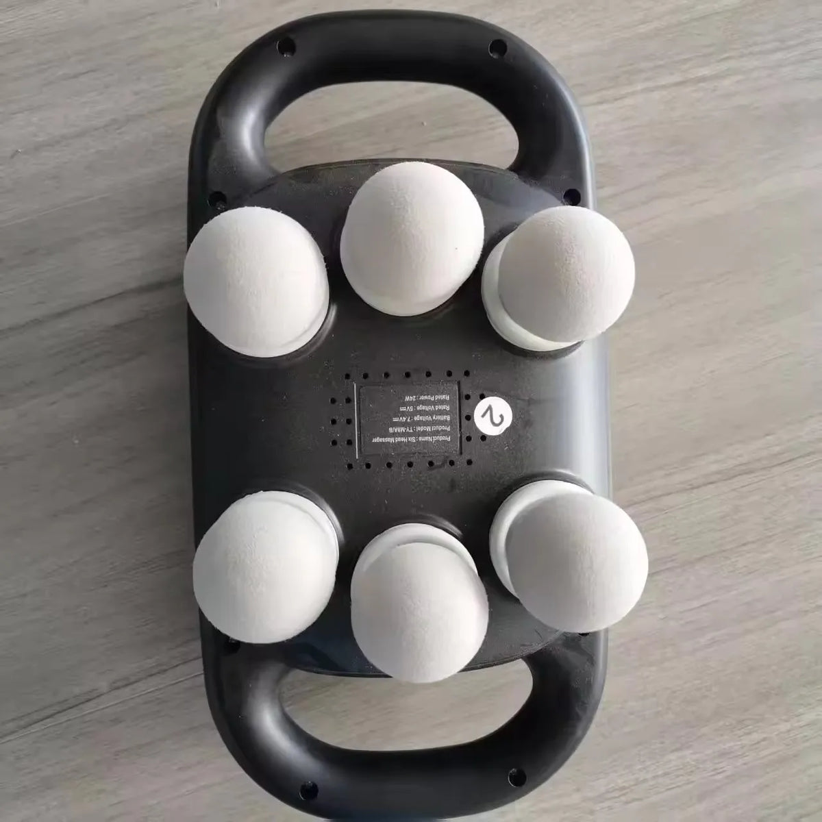 Smart Big Massage Gun 30 Speed Levels 1800mAh Battery Free Hand Full-Body Massager Gun