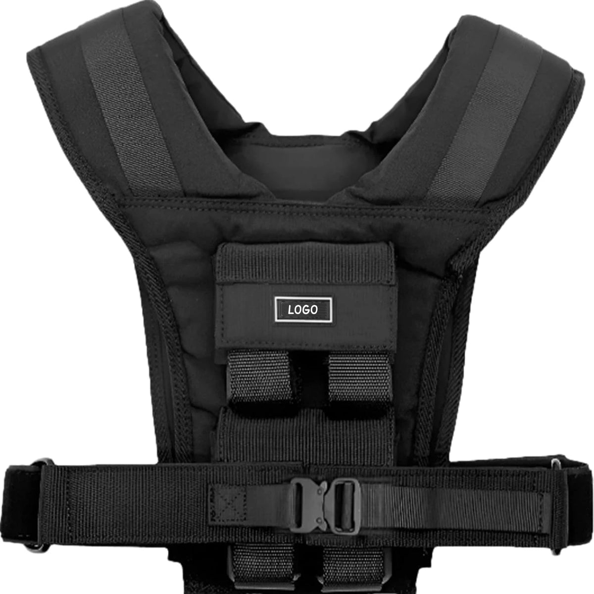 Customize Sport Oxford Cloth Weight Vest Adjustable 10KG 20KG 30KG Iron Blocks Strength