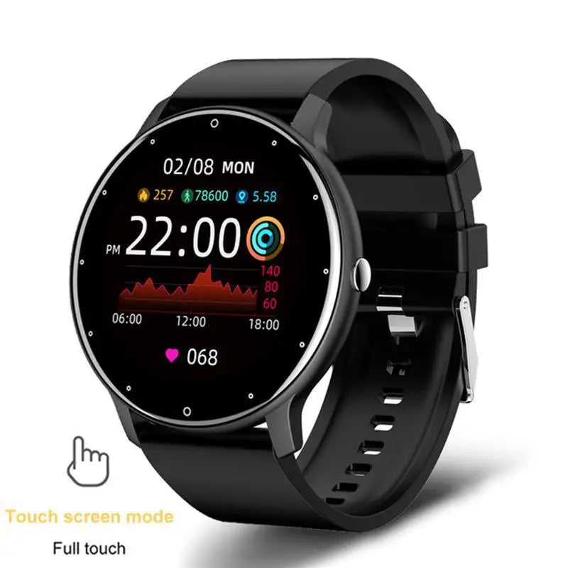 Waterproof Smart Watch with Heart Rate Tracking, Mesh, Steel or Silicone Band