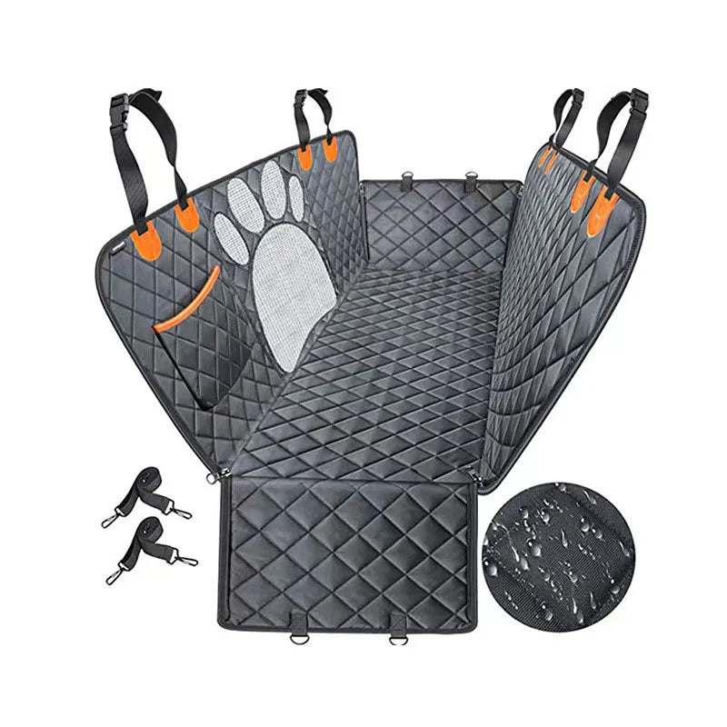 Selling Waterproof Anti-Scratch Dog Hard Car Seat Cover for Back Seat with Hard Bottom