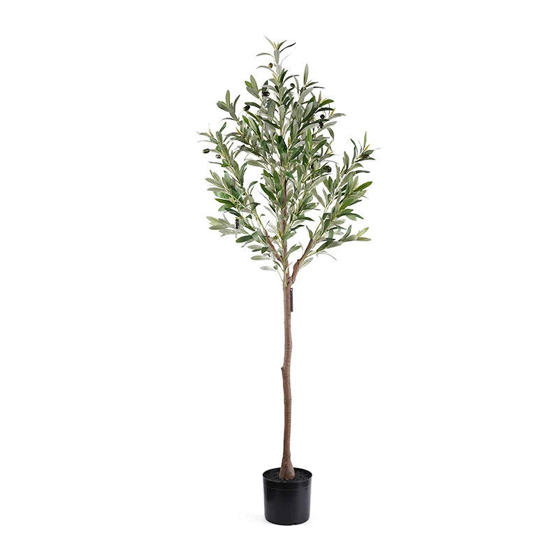 150cm Artificial Olive Tree with Pot Detachable Plant UV Resistant Durable Eco-Friendly