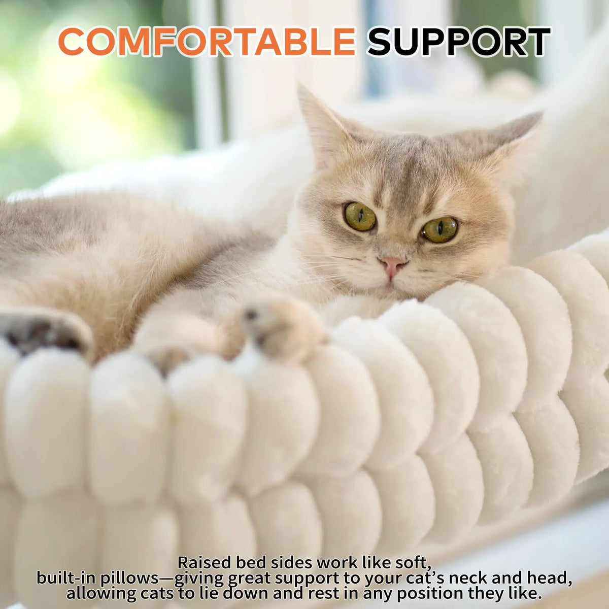 Foldable Cat Window Perch Window Hammock Hanging Cat Perch Hammock With Strong Suction
