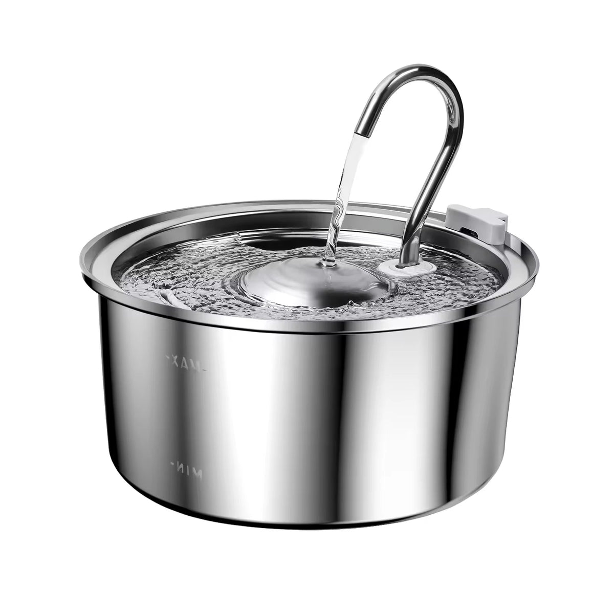 Dog & Cat Automatic Water Fountain with Charge Modern Design Durable Plastic Construction