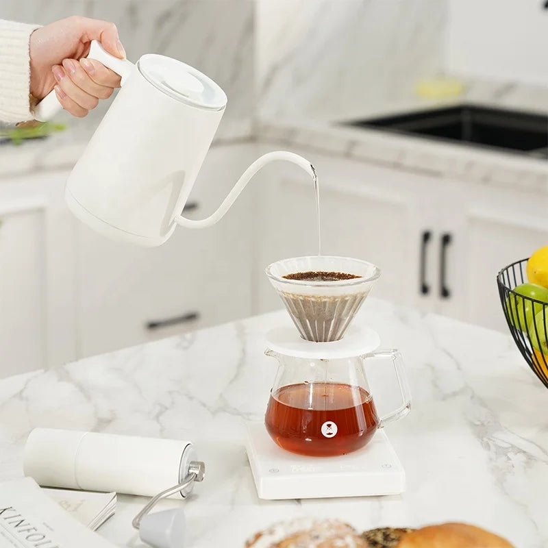 Timemore 600ml Stainless Steel Electric Kettle Pour Over Brewing Coffee Pot