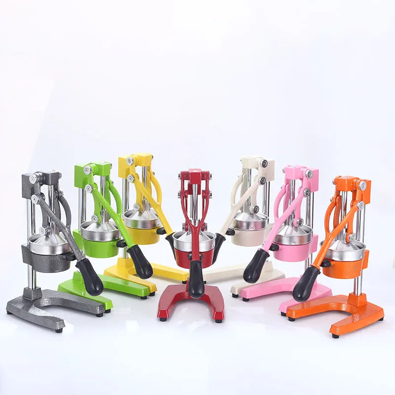 Cast Iron Manual Juicer 304 Stainless Steel Household Juicer for Orange Pomegranate Juice