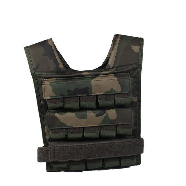 Popular Adjustable Fitness 5kg 10kg 15kg 20kg 30kg Weight Vest With Weight Block