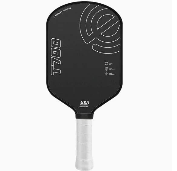 Ex161 T700 Carbon Fiber Pickleball Paddle USAPA Approved Pro Industrial Aesthetic