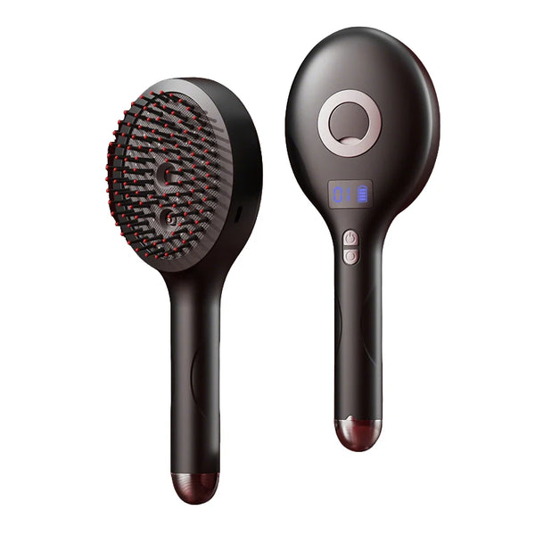 Electric Scalp Comb Full Body Relaxing Kneading Vibration Spray Hair Massager Head