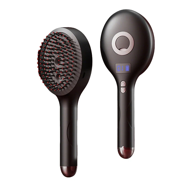 Electric Scalp Comb Full Body Relaxing Kneading Vibration Spray Hair Massager Head